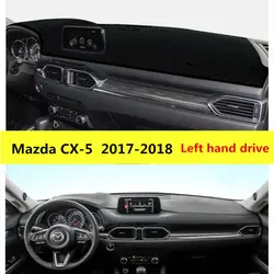 Taijs элегантный стиль приборной панели автомобиля площадка для Mazda CX-5 2018 левым полиэстер Волокно Авто приборной панели крышки для Mazda CX-5