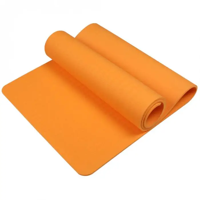 No-slip Yoga Mat 6mm TPE Sport Yoga Mat Fitness Pilates Gymnastics Widening Thickening Pad BB55