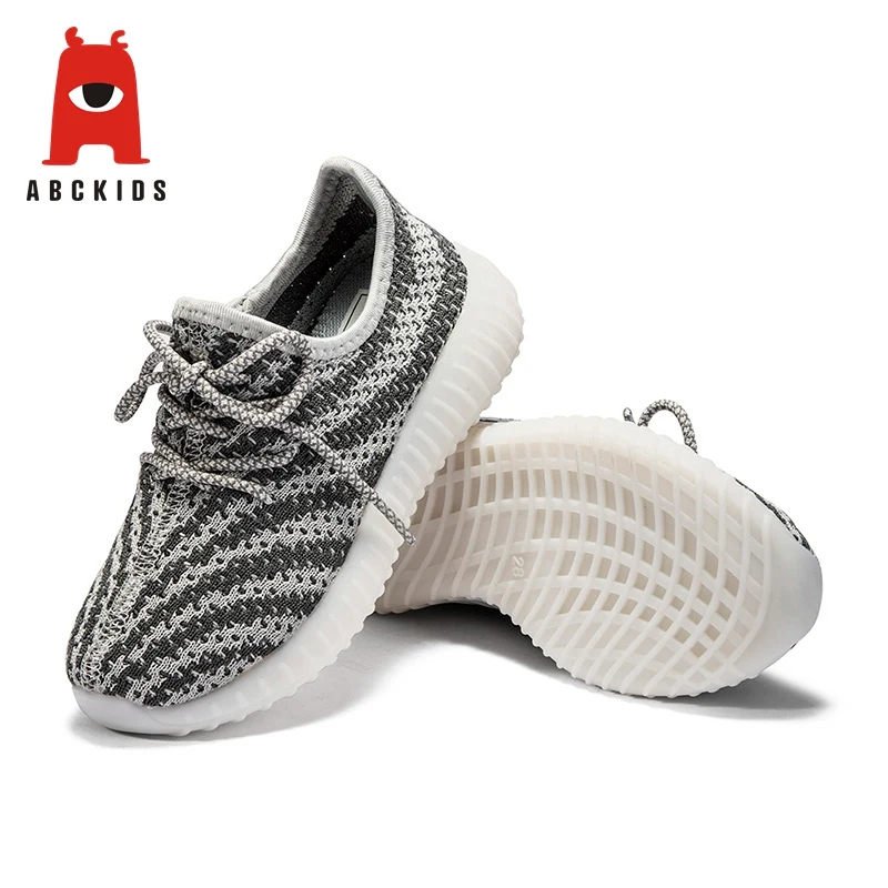 

ABC KIDS 4-6T Baby Boys Girls Breathable Anti-Slip Striped Print Shoes Sneakers Toddler Soft Soled