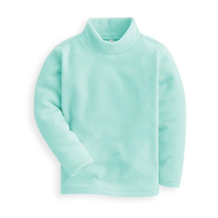 Mud Kingdom Little Girls Boys Shirts Long Sleeve Turtleneck Base Tops Unisex