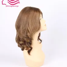 Tsingtaowigs изготовленные на заказ европейские девственные волосы, unproces еврейские парики, Шелковый топ кошерный парик лучшие ножницы