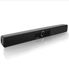 LONPOO Soundbar Speaker MP3 USB Speakers Subwoofer for Computer Headphone Stereo Speakers Professional Audio for PC