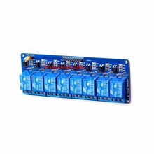 With optocoupler 8 channel 8-channel relay control panel PLC relay 5V module for arduino hot sale in stock