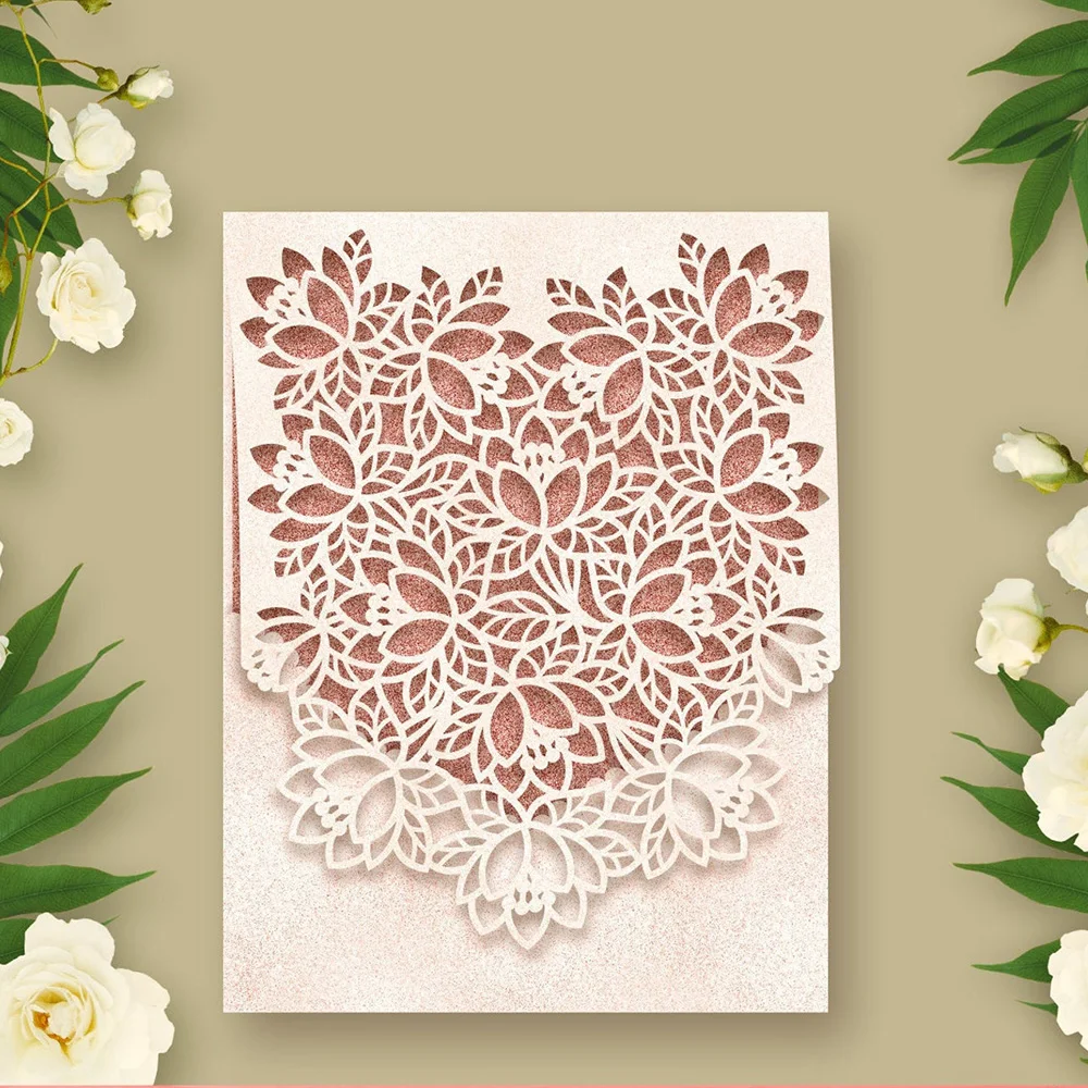 

Gowing Flower Frame Carbon Steel Craft Dies Metal Cutting Dies Stencil for DIY Scrapbooking Craft dies Cut Photo Cards Dies