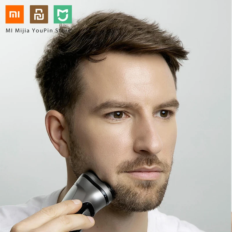 Xiaomi Новинка Enchen BlackStone 3D электрическая бритва для бритья-r Мужская моющаяся перезаряжаемая бритва type-C Мужская бритва для бороды