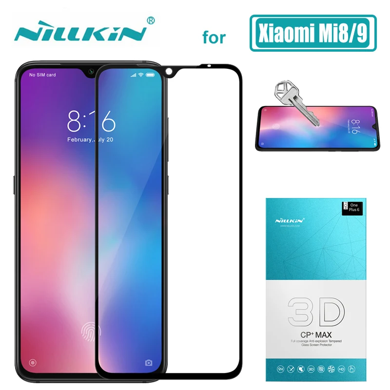 Скидка Xiaomi mi 9 mi 8 стекло Nillkin CP + Max полное покрытие 3D Закаленное стекло протектор экрана для Xiaomi mi 9 mi 8 mi 9 mi 8 SE стекло Nilkin