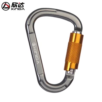 

Outdoor New Professional Carabiner Pear Shape Safety Master Lock Outdoor Rock Climbing Buckle Equipment New
