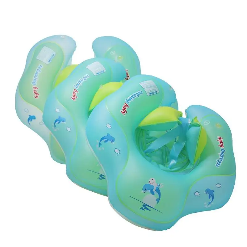 Детские надувной плавающий круг для подмышки плавающий Детские Плавание бассейн аксессуары круг купальный надувная, двойная плот кольца