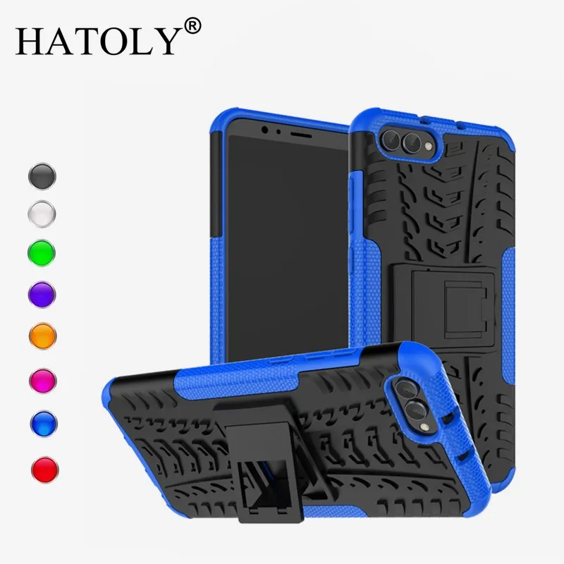 

Cover Huawei Honor View 10 Case Silicone & Plastic Armor Case Huawei Honor V10 Case View 10 Silicon Phone Case Bumper Funda V10