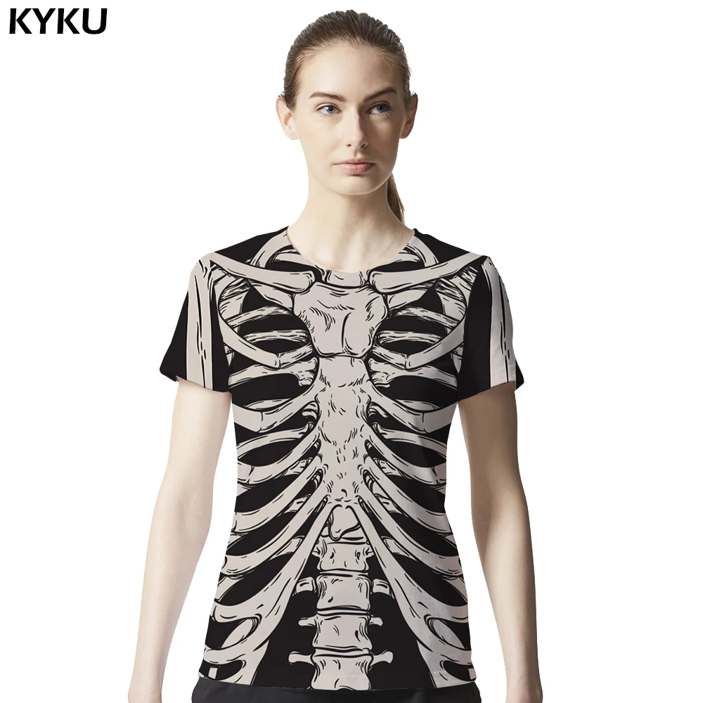Женская футболка Skeleton