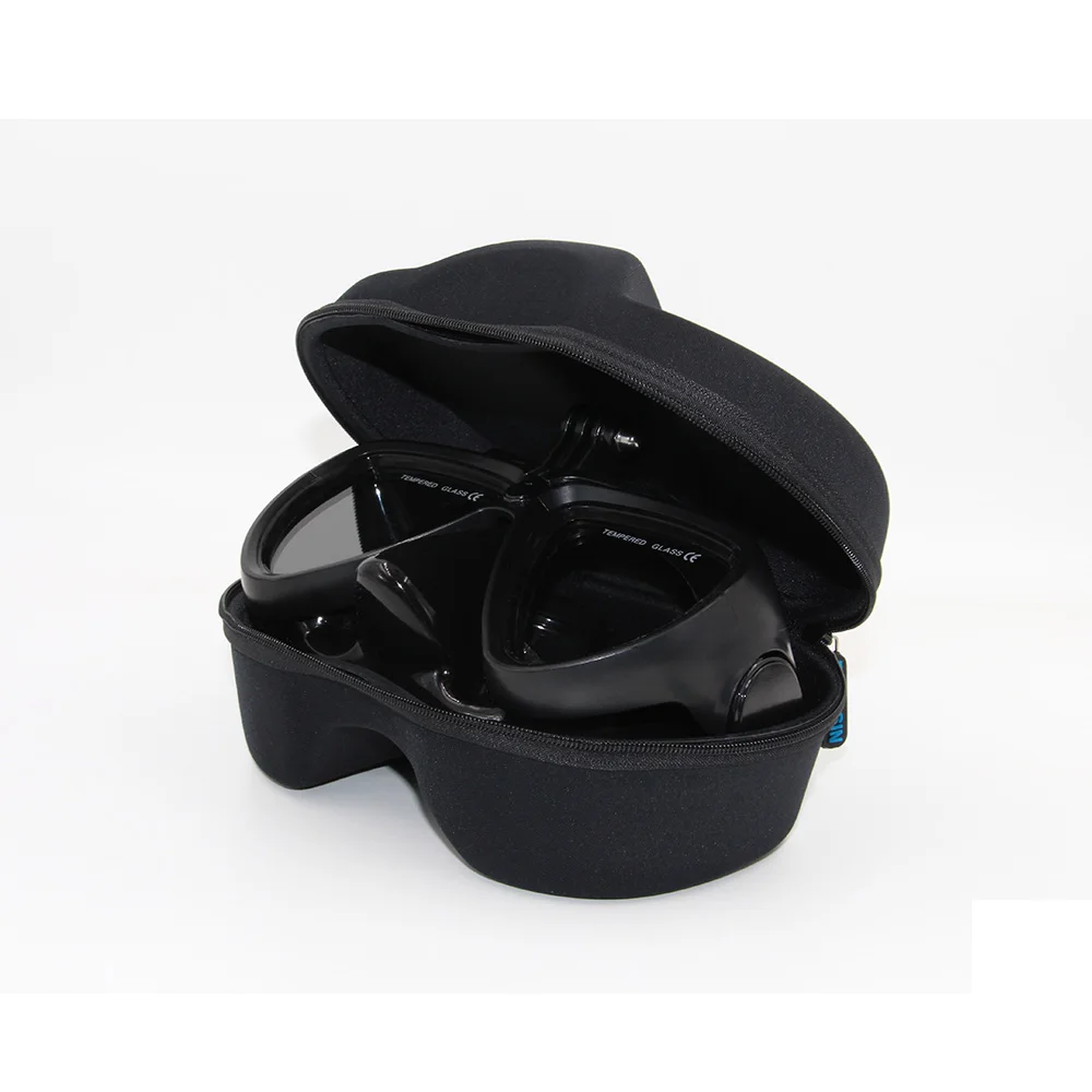 

TELESIN Underwater Diving Scuba Snorkel Half Face Mask Googgles for GoPro Hero 8 7 6 5 4 3+ 3 Xiaomi Yi EKEN SJCAM Action Camera