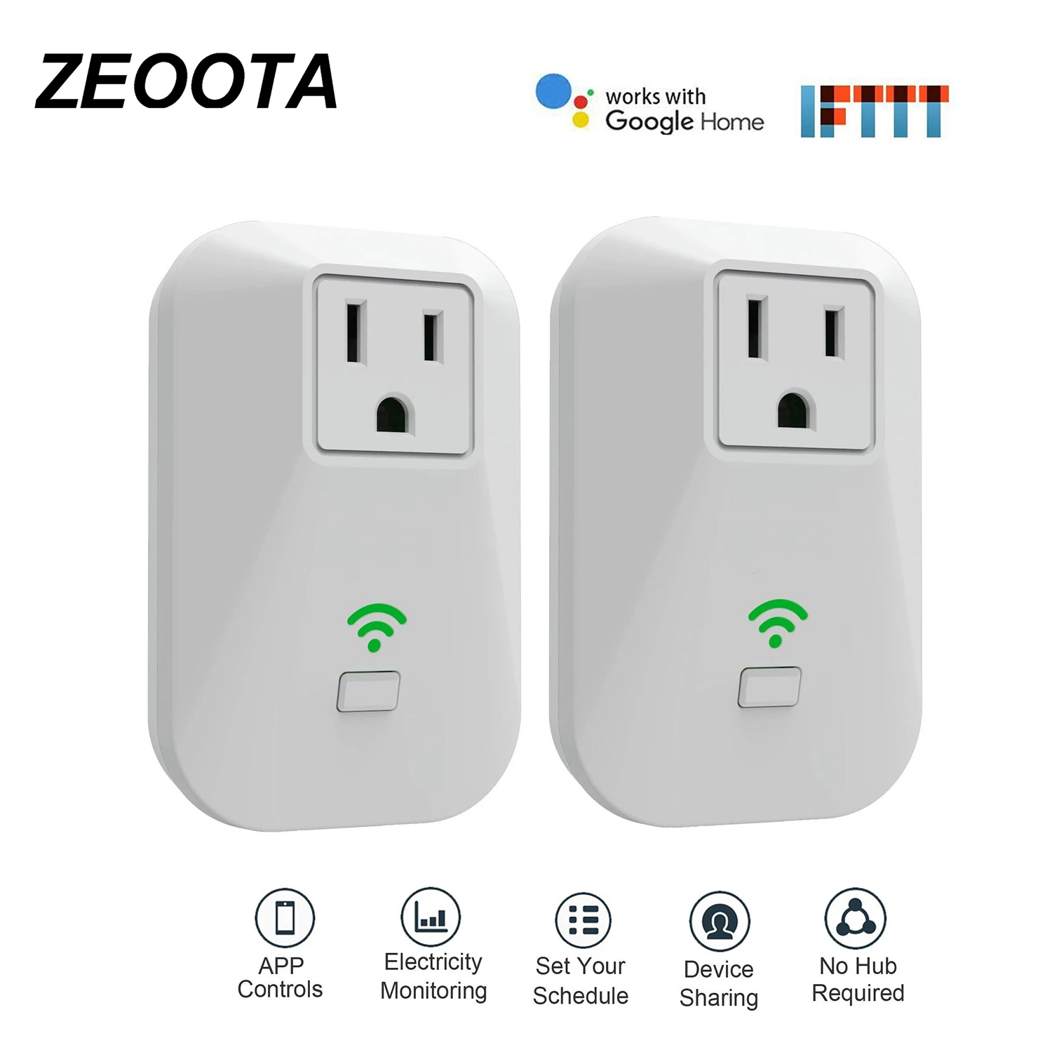 Wi Fi Smart мощность розетка энергии с дистанционным управлением управление Outlet