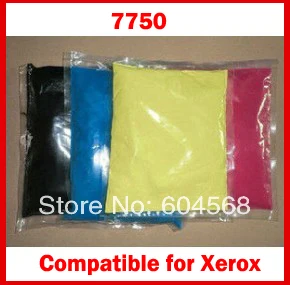 High Quality Compatible for Xerox Phaser 7750 Chemical Color Toner Powder Free Shipping