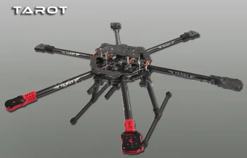 

TAROT 6 Axis IRON MAN FY690S 3K Carbon Fiber Foldable Hexacopter Frame Kit FPV TL68C01