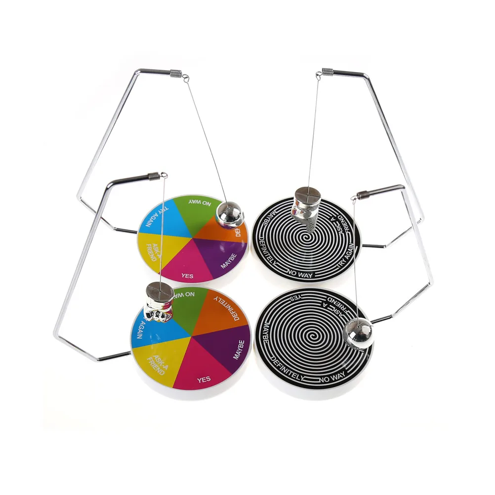 Us 3 03 17 Off Swinging Pendulum Game Decision Maker Ball Pendulum Dynamic Funny Magnetic Desk Toy Gift Decor Fate Desk Toys In Gags Practical