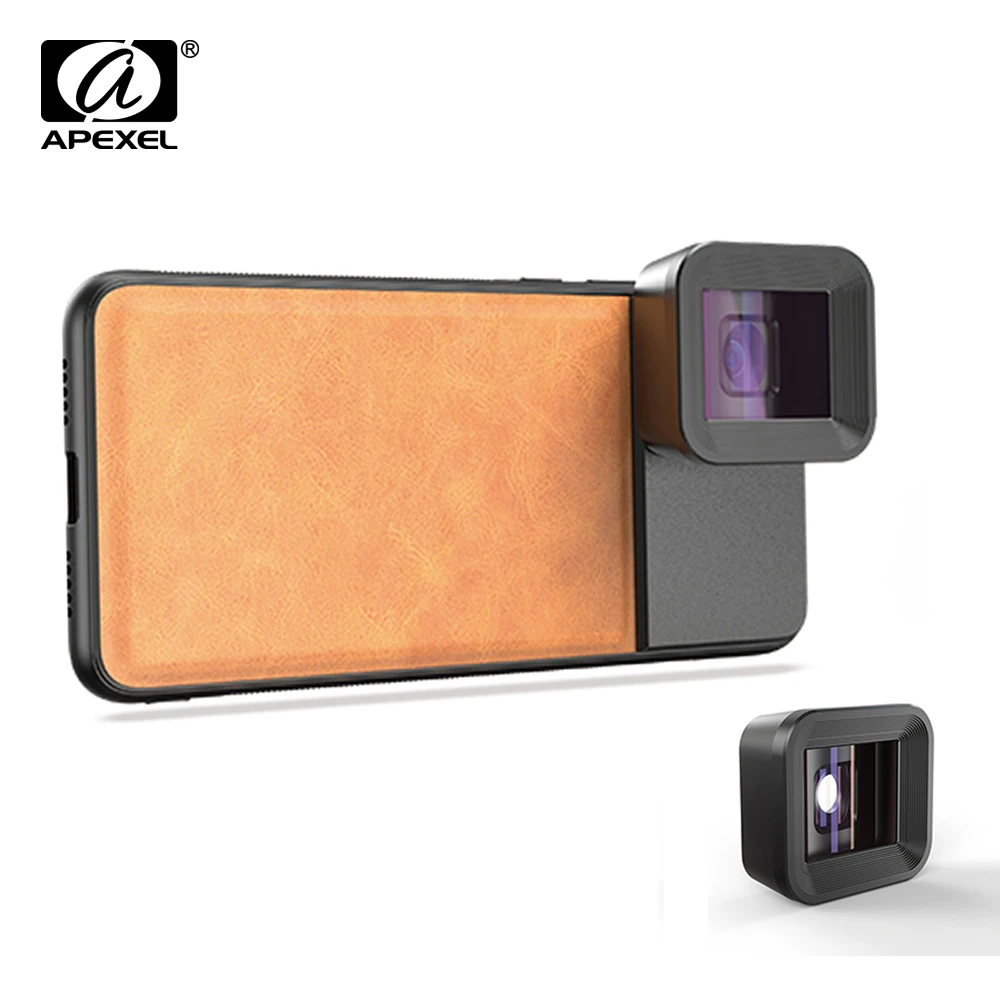  APEXEL Anamorphic Lens 1.33x Wide Screen Video Widescreen Slr Movie Mobile Phone Lens for iPhone Hu