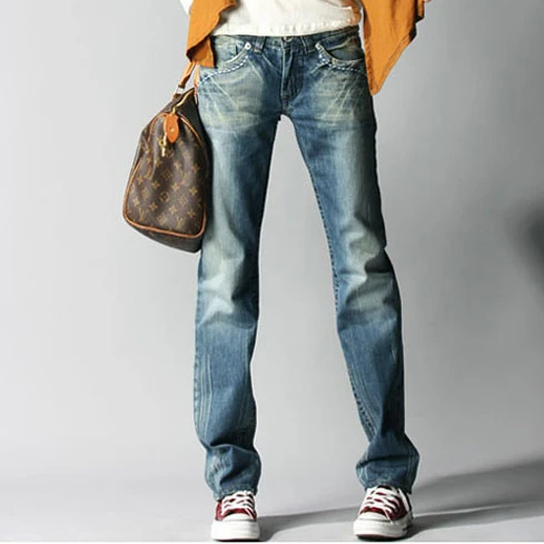 Europe BF Style Casual Women straight Jeans Woman Loose Harem Pants Women Denim Jean Pants Europe BF Style Casual Women straight Jeans Woman Loose Harem Pants Women Denim Jean Pants