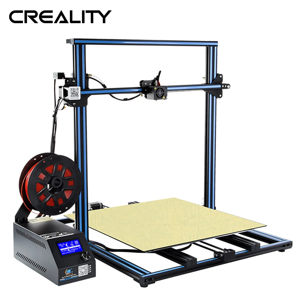 3D принтер CREALITY большой размер печати 500*500 мм фотоэлемент S5 Dua Z стержень датчик