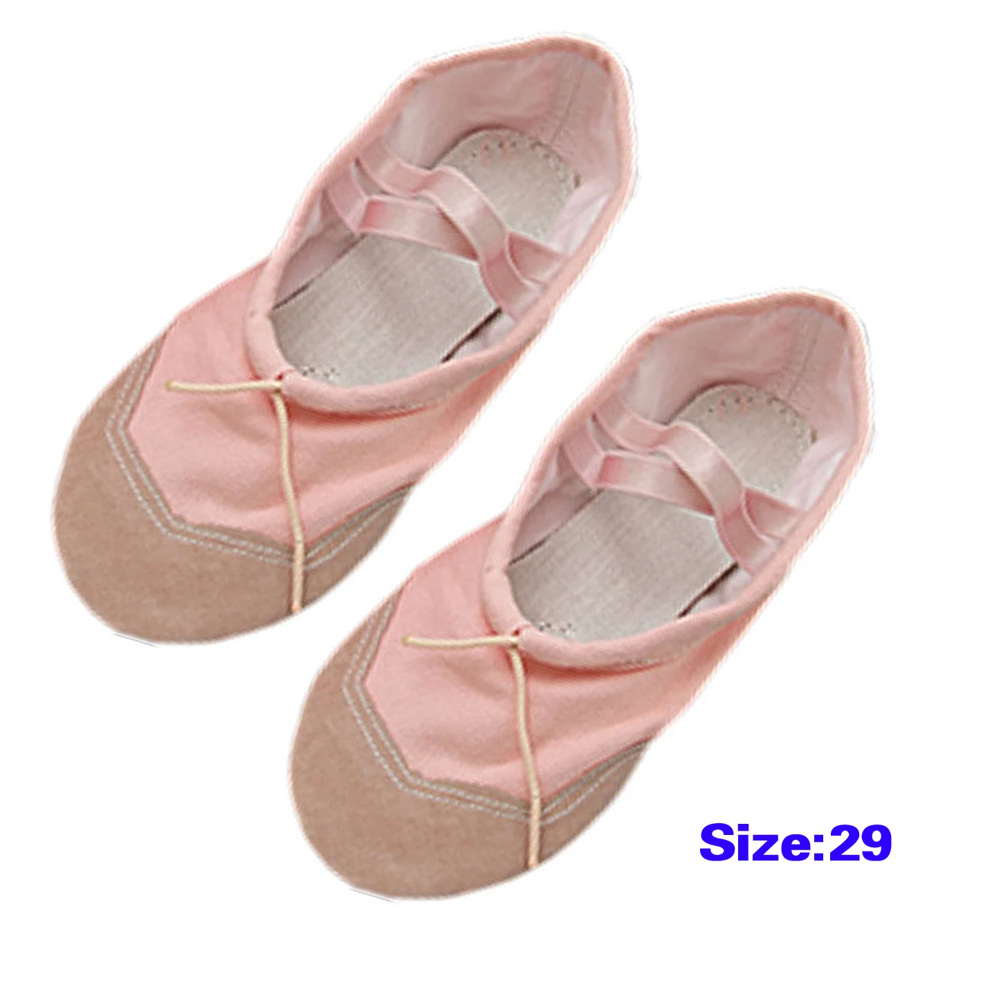

ABDB Soft Elegant Pink Flat Girl Shoes Size 11.5