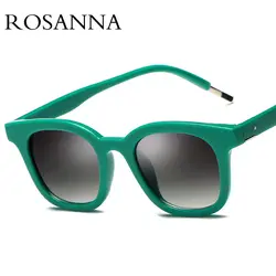ROSANNA Винтаж небольшой кадр очки Для женщин Брендовая дизайнерская обувь мода небольшой площади солнцезащитные очки для женщин в стиле