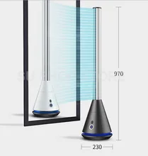 Leafless Fan Super-s20ilent Tower Fan Landing Fan Household Vertical Shaking-head Electric Fan Energy-saving Air Circulation Fan iris three dimensional air household electric fan convection air circulation turbo fan