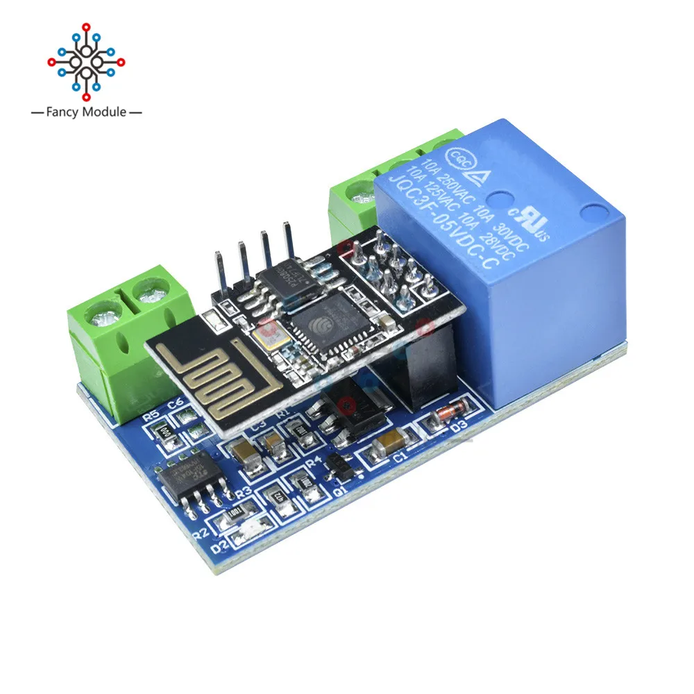 5V 1CH Relay Module Based ESP8266 ESP 01S ESP01S WIFI Wireless Board