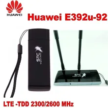 Новые акции huawei E392u-92 4 г LTE usb-модем E392U 4 г данные карты с 2 шт. 4 г антенны