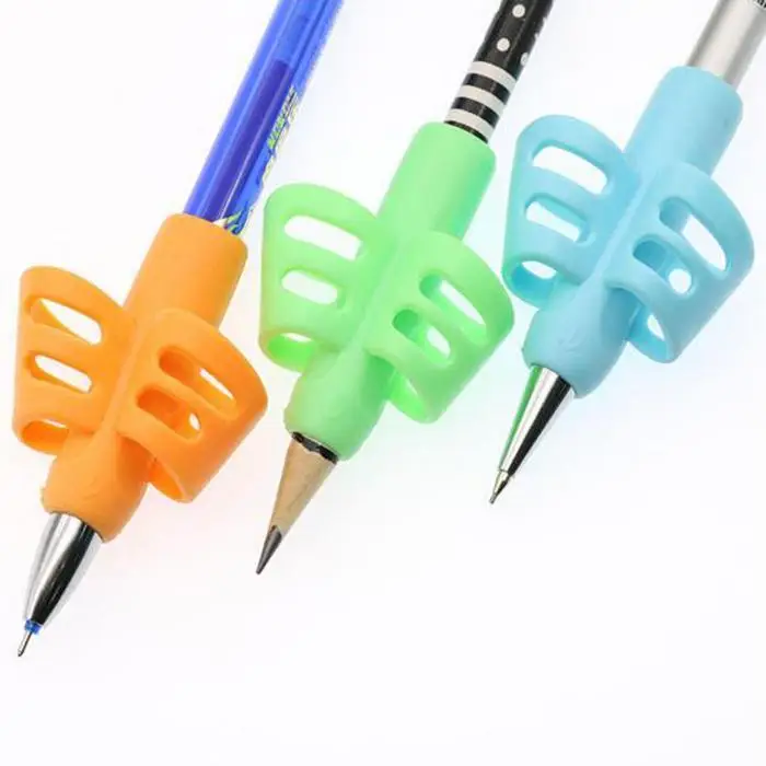 Creative Child Learning Writing Hold Pen Correction Stationery Grips Set Pen Home, Study, School Grip Tool