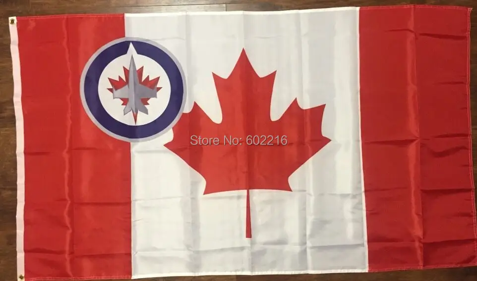 Edmonton Oilers Flag Sign Banner Canada Flag 3FTX 5FTin Flags, Banners