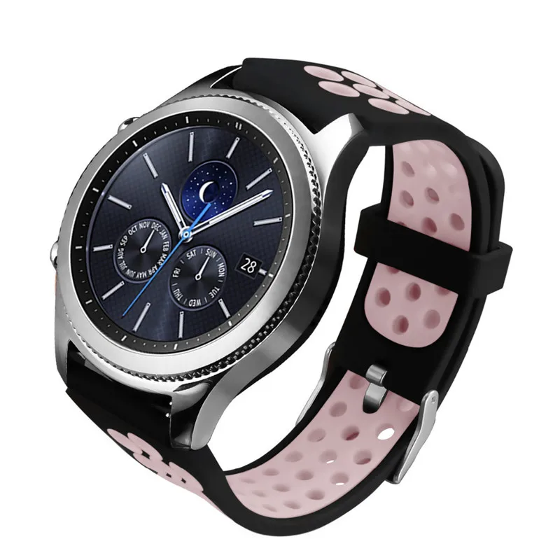 Хохлатая спортивный ремешок для Samsung Gear S3 Frontier/классический силиконовый замена