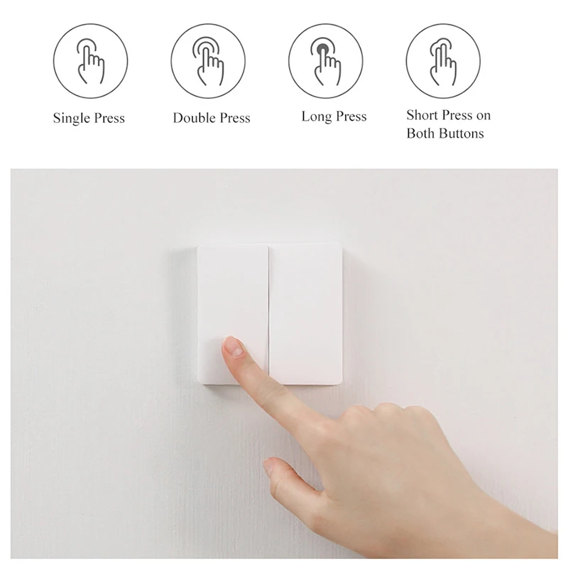  Update Verison Xiaomi Aqara Smart Switch Light Remote Control ZiGBee wifi Wireless Key Wall Switch  - 33057516126