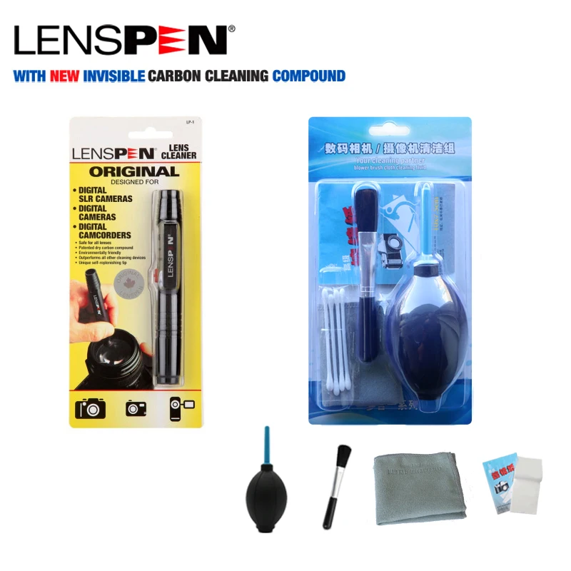 

5 In 1 Camera Pen Lens Cleaning Kit Lenspen Lens Pen Filter Dust Camera Cleaning Lens for Canon Pen Nikon Sony Filter SLR