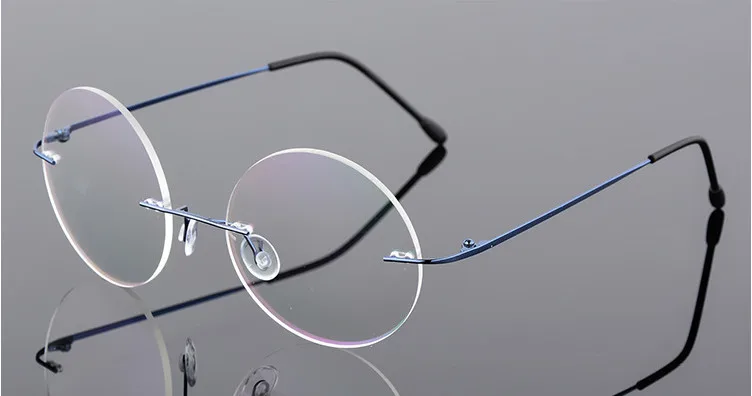 Eyesilove новые женские очки без оправы из титанового сплава для близорукости