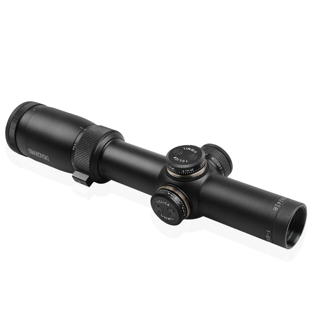 Jacht Swarovskl 1-6x24 IR Cirkel Dot Richtkijker Jacht Scopes для снайперского страйкбола подходит для 223. 308 12ga оружие