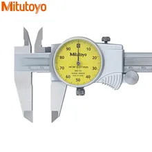 Discount! Original Mitutoyo Dial Caliper 0-150mm/0.01 505-732 Calibre Stainless Steel Vernier Calipers Paquimetro Measure Tools
