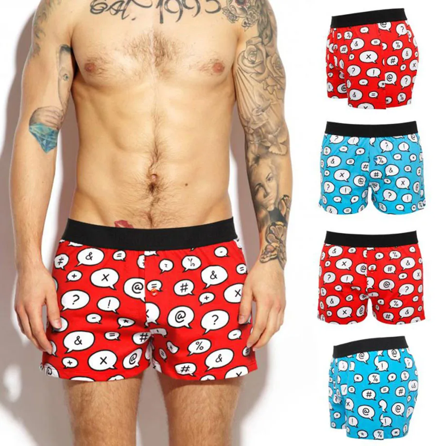 Hot Fashion Sexy Mens Boxer Underpants High Quality Cotton Knickers