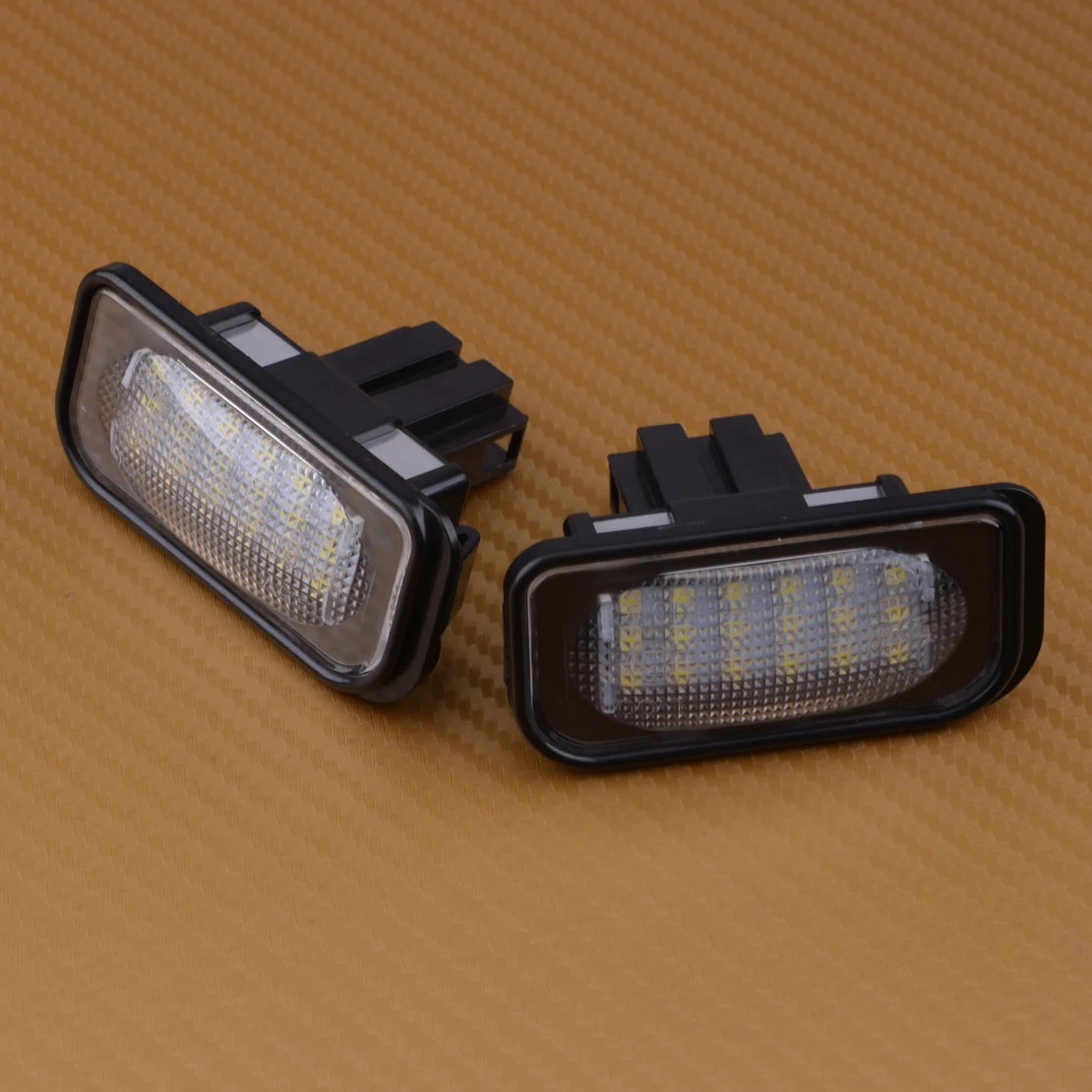 

CITALL 2Pcs Error Free 12V 18 LED License Plate Light Fit for Chrysler Crossfire Coupe & Roadster 2004 2005 2006 2007 2008
