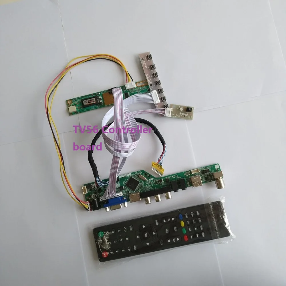 

for B121EW03 V1 Module TV 1 lamps 12.1" AV VGA Mother Board 20pin Digital Signal Resolution Controller Board 1280X800