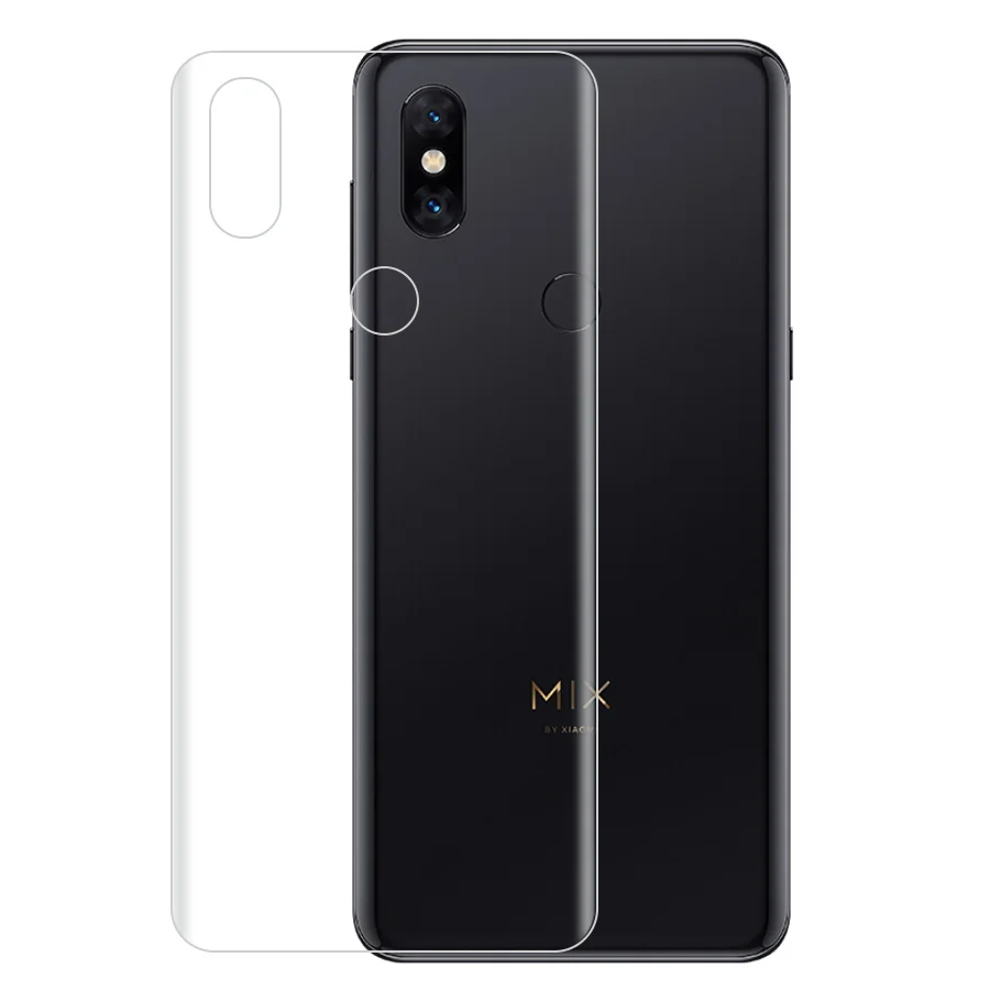 FIZAZI передняя + задняя мягкая пленка для Xiaomi mi x 3 экран полная крышка протектор 2