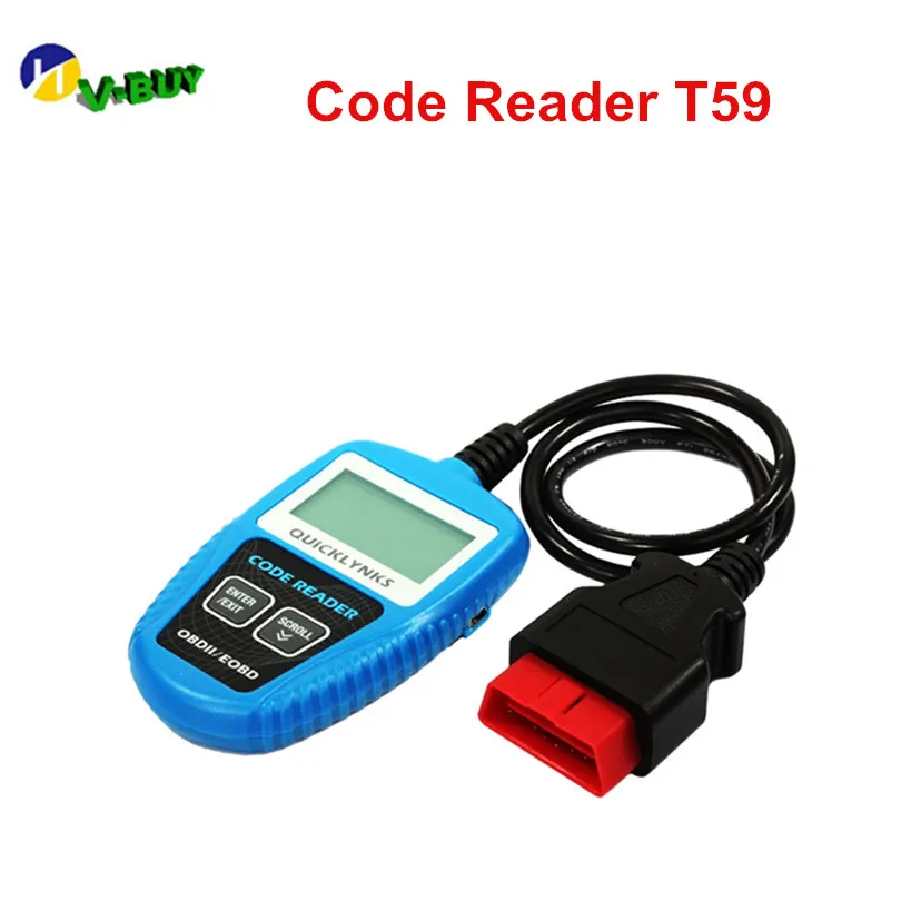 QUICKLYNKS T59 for VOLKSWAGEN OBD2 EOBD OBD CODE FAULT DIAGNOSTIC SCANNER READER