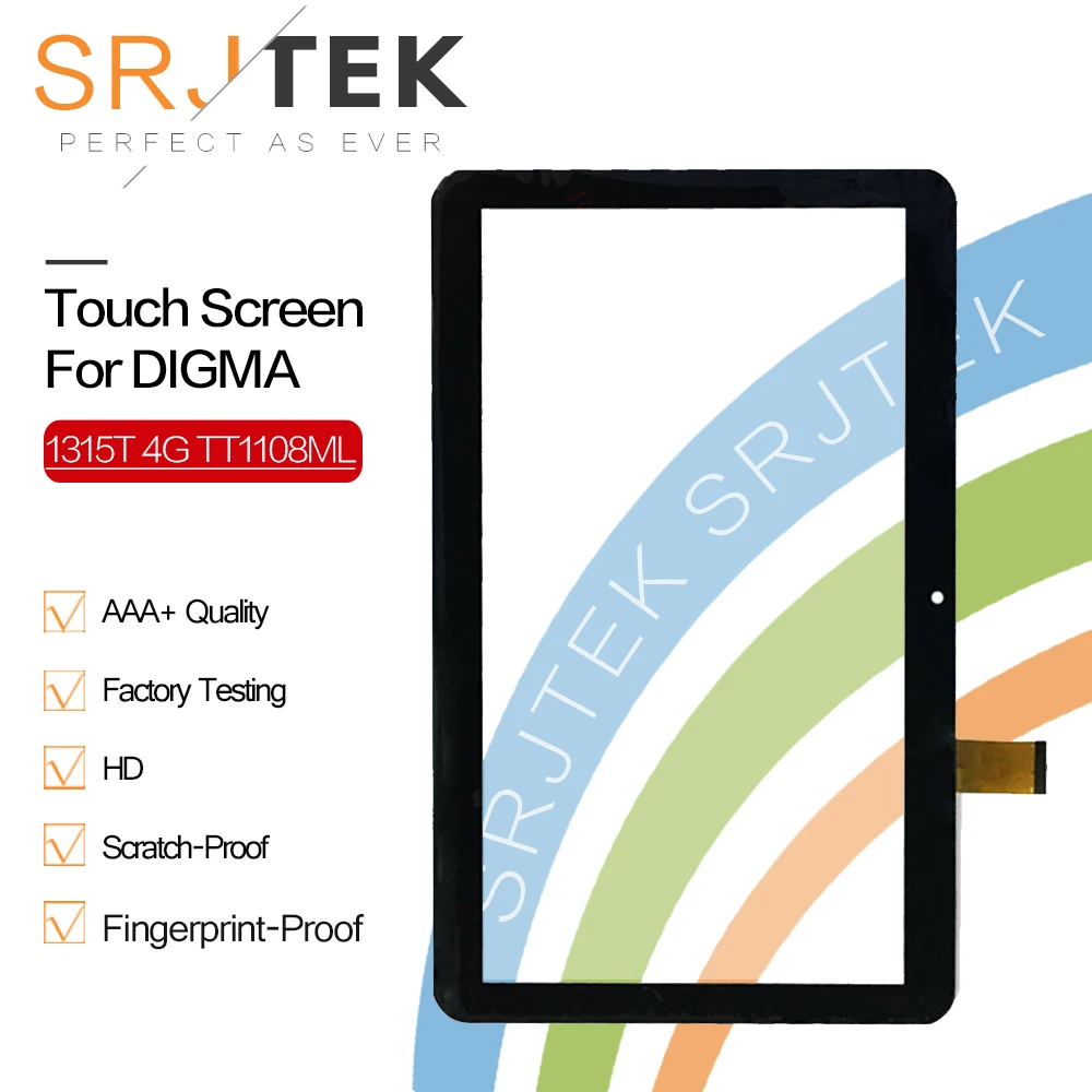 Сенсорный экран SRJTEK 10 1 дюйма для планшетного ПК DIGMA Optima 1315T 4G TT1108ML сенсорная