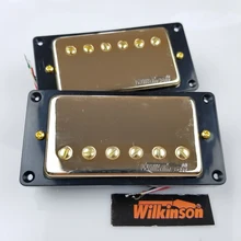 Wilkinson Gold LP SG электрическая гитара типа ES звукосниматели "хамбакер" закрытый WVC золотой чехол Сделано в Корее