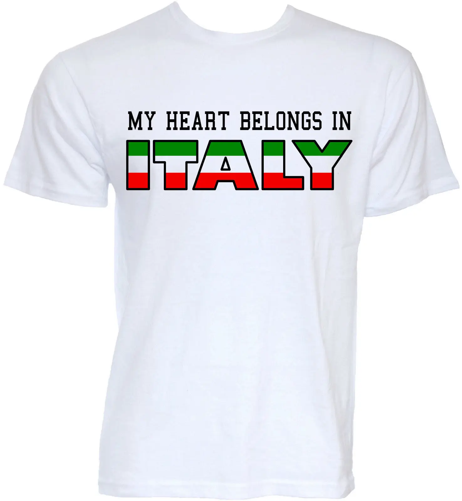 Avoir Images Hommes Drole Cool Nouveaute Italien Italie Slogan Drapeau Blague T dernière salutations