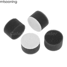 Mtsooning 1 дюйм 20 шт Черный спонж полировальная Подушка чистки автомобиля ручной набор инструментов для автомобиля полировщик Воск буфера