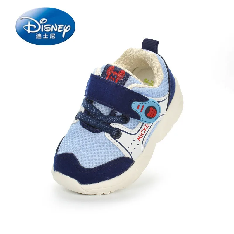 

LED lighted sneakers Children sports shoes boy autumn toddler tennis shoes Disney brand sneakers Breathable Solid Cotton Fabric