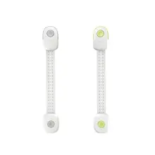 Безопасные Регулируемые дверные замки Детские Водонепроницаемые шкафы Туалет крышка ящика стиральная машина помех дети обеспечение безопасности дома комнаты