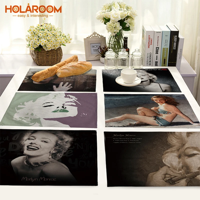 Holaroom Monroe серия декоративные коврики для стола еды в западном стиле