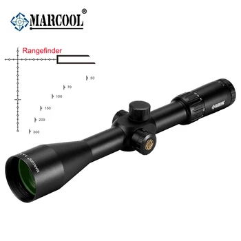 

High Quality Marcool EVV 4-16X44 SF FFP Tactical Rifle Scope Optical Sight with a Etched Glass Rangefinde Riflescope For Hunting