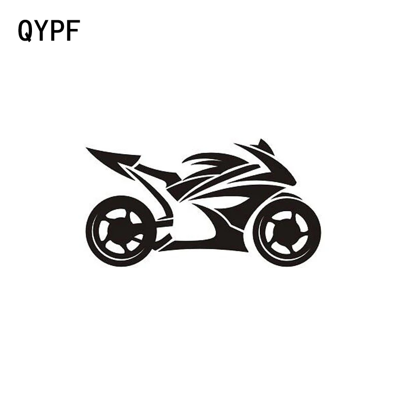QYPF 14cm*7.5cm Personality Motorcycle Fashion Creative Sports Car Stickers S2-0293