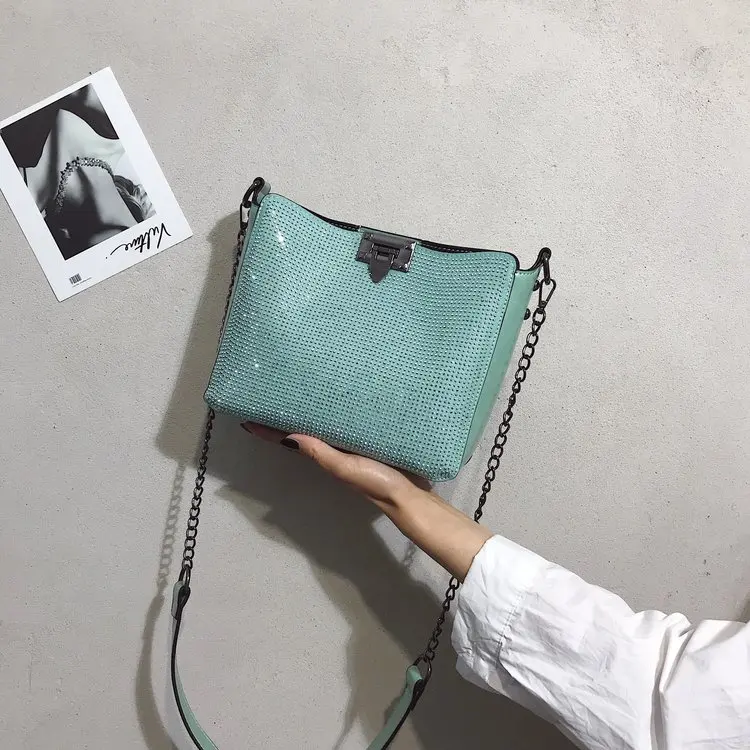 

Multifunction Women's Bucket Bag High Quality Ladies Messenger Bag Chain Crossbody Bag for Women Brand Female Shoulder Bag 2019